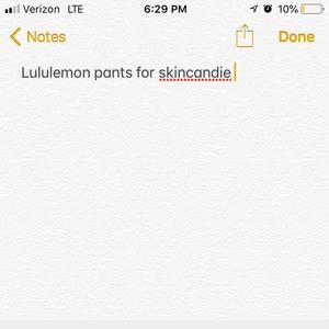 Lululemon dance pant